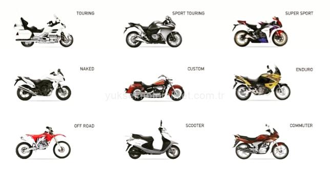 Motosiklet Türleri