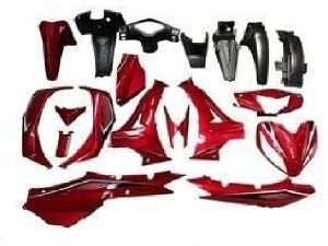 Kuba Cup100 Ege Kaporta Seti Kırmızı 18 Parça